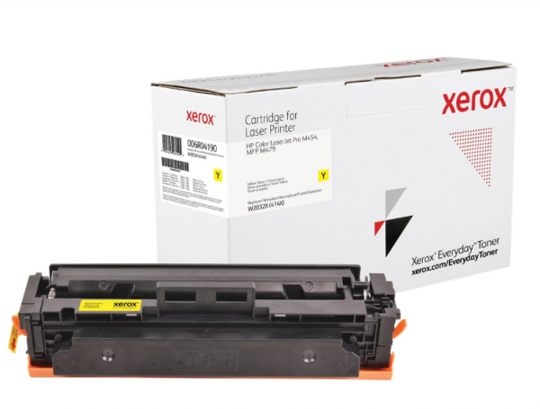 XEROX Everyday HP415X Toner Yellow W2032X HP Pro MFP M479fdn HP Color LaserJet Pro M454dw