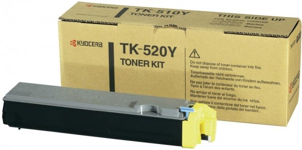 Kyocera TK-520Y Toner Yellow FS-C5015N