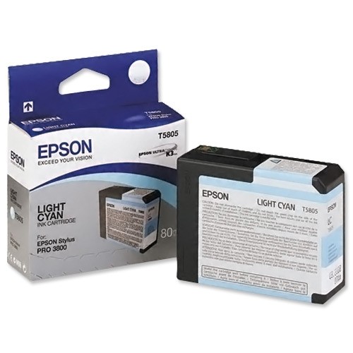 Epson Tintenpatrone T5805 Light Cyan für Pro 3800