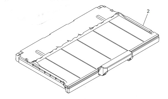 Brother D01GKV002 Exit Tray für HL-J6010DW Brother MFC-J6955DW MFC-J6957DW