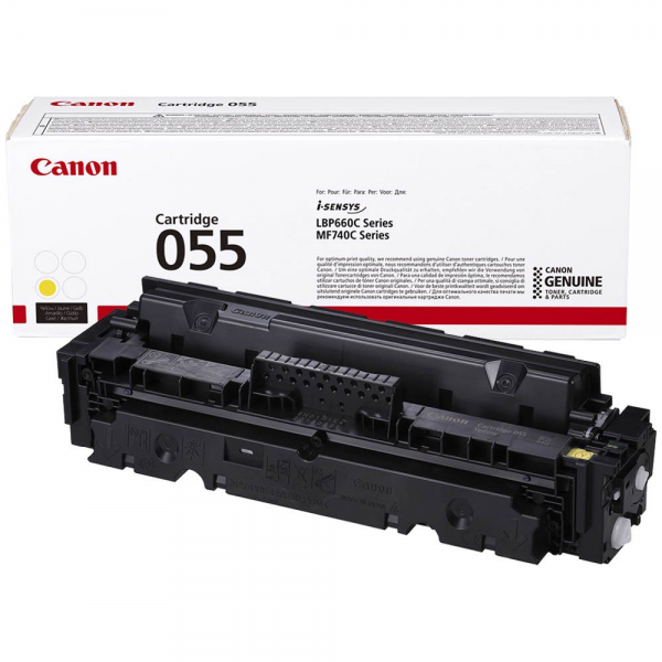 Canon 055Y Toner gelb Canon LBP664Cdw MF745Cdw MF742Cdw MF744Cdw MF746Cx 3013C002