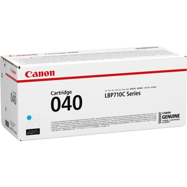 Canon Toner 040C Cyan 0458C001 für i-SENSYS LBP710Cx LBP712cx