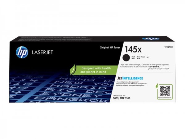 HP 145X Black Original Toner W1450X HP LaserJet Pro 3002dn HP LaserJet Pro MFP 3101fdw MFP 3103fdw