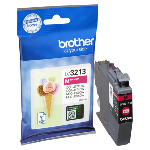 Brother LC-3213M Tintenpatrone Magenta für DCP-J772DW DCP-J774DW MFC-J890DW MFC-J895DW