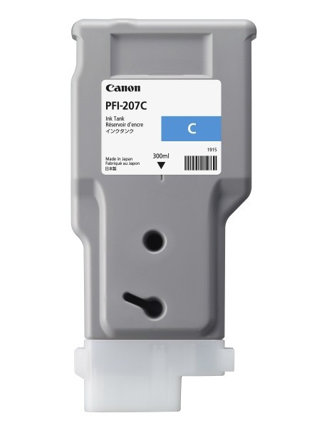 Canon Tinte PFI-207C Cyan Canon imagePROGRAF iPF680 iPF685 iPF780 iPF785 8790B001