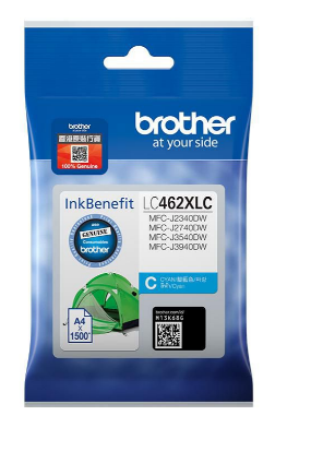 Brother LC-462XLC Tintenpatrone Cyan für Brother MFC-J2340DW MFC-J2740DW MFC-J3540DW MFC-J3940DW