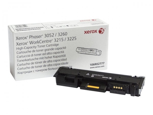 Xerox Toner Black 106R02777 Xerox Phaser 3052 Xerox 3260 WorkCentre 3215 Xerox 3225