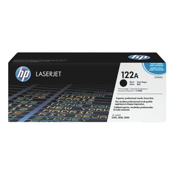 HP 122A Black für Color LaserJet 2550 2820 2840 Q3960A