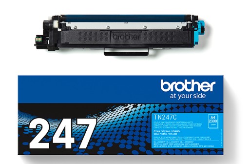 Brother TN-247C Toner Cyan DCP-L3510 L3550 HL–L3230CDW MFC-L3750CDW L3770CDW