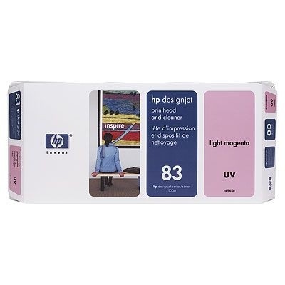 HP 83 Druckkopf Magenta Hell C4965A incl. Druckkopf Reiniger DSJ5000 DJ5500 UV