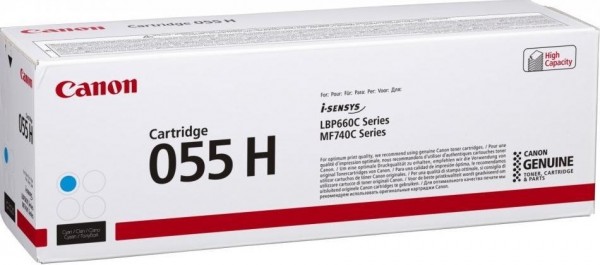 Canon Cartridge 055HC cyan für Color imageCLASS MF743CDW 3019C002