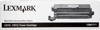 Lexmark Toner Black 12N0771 für C910 C912