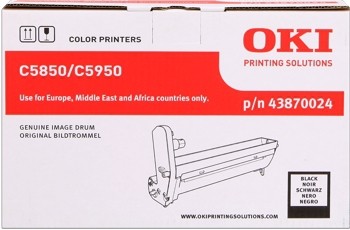OKI 43870024 Original Bildtrommel Black C5850 C5950 MC560dn