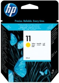 HP 11 Tinte Yellow für Business InkJet 2200 2250 Color InkJet 1700 2600