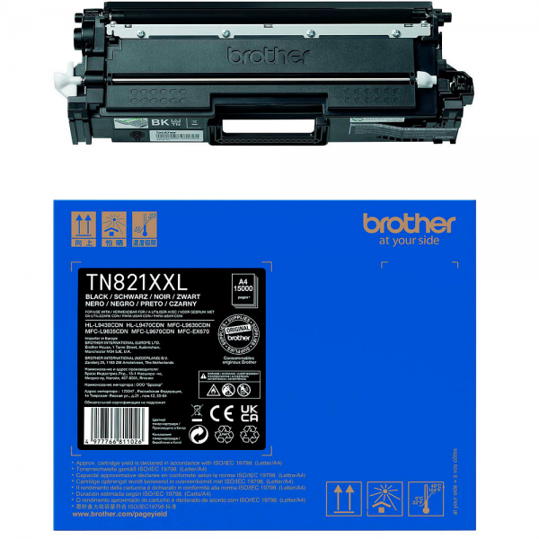 Brother TN-821XXL BK Toner schwarz HL-L9430CDN L9470CDN L9470CDNT MFC-L9630CDN MFC-L9670CDN