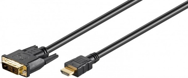 Goobay HDMI / DVI-D Kabel 3,0 Meter Stecker Stecker