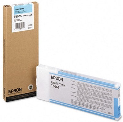 Epson T6065 Tintenpatrone Light Cyan für Stylus Pro 4800 4880 C13T606500