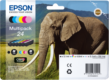 Epson Tintenpatrone 24 Multipack für Expression Photo XP-750 XP-850